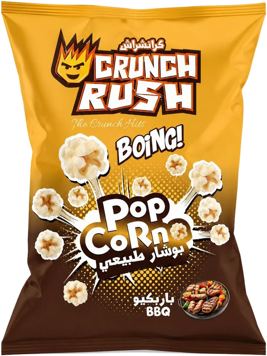 Crunch Rush Pop Corn — BBQ